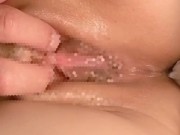 おまんこから溢れ出る甘酸っぱい本気汁😍ヌルヌル甘しょっぱくていつでも舐め尽くしたい【日本人素人HENTAIカップル個人撮影35】 10/16