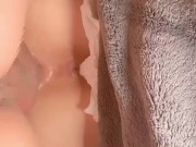 おまんこから溢れ出る甘酸っぱい本気汁😍ヌルヌル甘しょっぱくていつでも舐め尽くしたい【日本人素人HENTAIカップル個人撮影35】 15/16