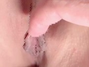 おまんこから溢れ出る甘酸っぱい本気汁😍ヌルヌル甘しょっぱくていつでも舐め尽くしたい【日本人素人HENTAIカップル個人撮影35】 3/16