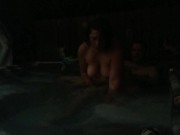 Deep Fucking BBW Milf in Hot Tub pt. 1 - Multiple Body Rocking Orgasms 13/16