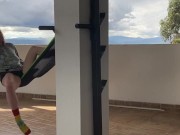 Gringa Orgasmo A Chorro en la hamaca 4/16