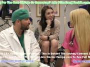 $Clov - Mina Moon Undergoes Mandatory Student Physical By Doctor Tampa & Destiny Cruz GirlsGoneGyno 14/16