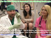 $Clov - Mina Moon Undergoes Mandatory Student Physical By Doctor Tampa & Destiny Cruz GirlsGoneGyno 6/16