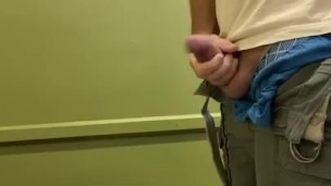 big cock jerk at work