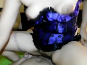 57 ESPOSA NINFOMANA , VUELVE EL DEL MERCADO POR TERCERA VEZ Y SE PASA EL DIA COJIENDO 57 10/16