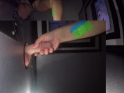 Gloryhole Condom off Creampie 3/16