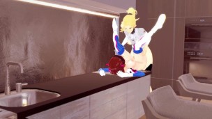overwatch futa porn - Dva sex for breakfast
