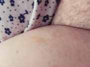 Amateur fat ass milf with hairy pussy closeup anal