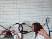 My wife gets angry for being Fucking a farmer in virtual reality because she does not want to fuck 11/16