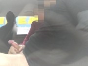 Public car cumshot compilation - Amateur MissCreamy 3/16