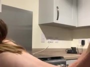Girlfriend Gets Bent Over Counter And Fucked Hard 