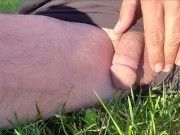 Another stealth piss in the park.