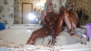 Chocolate Covered Sexy Milf!