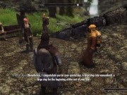 Skyrim - Mirai Consummates her Marriage with the Dragonborn