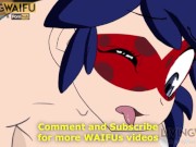 MIRACOLOUS LADYBUG Marinette Dupain Cheng 2D Real HENTAI Big Ass ANIMATION Booty Riding Cosplay Porn 9/16