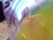 Bowl Piss Play With Nerdy Faery 11/16