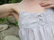 Nerdy's Nasty Blue Panties for David 2/16