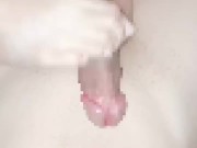 足コキすると興奮して喜ぶ彼❤️【日本人素人HENTAIカップル個人撮影42】 1/16