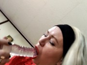 dick in the mouth of a mature lady )) Don't be afraid of mommy - just fuck her in the mouth! ) 2/16