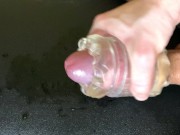 Solo Man Moaning Softly And Dirty Talks While Fleshlight Fuck Until Big Cumshot - 4K
