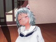 3D HENTAI Teacher fucks a schoolgirl with a vibrator in the ass 11/16