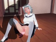 3D HENTAI Teacher fucks a schoolgirl with a vibrator in the ass 15/16