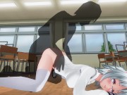 3D HENTAI Teacher fucks a schoolgirl in the ass 16/16