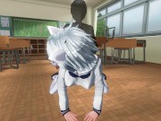 3D HENTAI Teacher fucks a schoolgirl in the ass 2/16