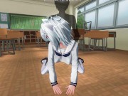 3D HENTAI Teacher fucks a schoolgirl in the ass 3/16