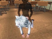 3D HENTAI Teacher fucks a schoolgirl in the ass 4/16