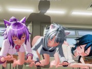 3D HENTAI group sex in the classroom 11/16
