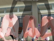 3D HENTAI group sex in the classroom 8/16