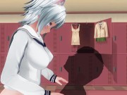 3D HENTAI Schoolgirl fucks in the locker room with the coach 2/16