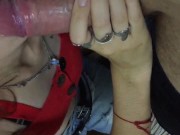 Mi vecina me la chupa y le lleno la boca de leche - Modelo argentina 6/16