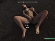 Skyrim - Serana Pussy Rubbing and Fingering