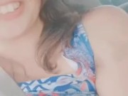 Slut is told by her boyfriend to strip and masturbate during long car ride 3/16