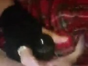 Sneaky Wife squirting and cumming several times