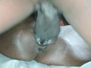 Thot in Texas - Deep in Ebony Vagina Creamy Pounding 8/16