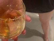 Guess What This Glass is Intended For ? Ginger Ale MILF