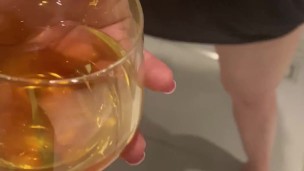 Guess What This Glass is Intended For ? Ginger Ale MILF