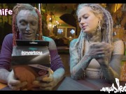 UNBOXING - Onlinesshop Bestvibe - Big realitstic dildo - SFW - tattoo ink sextoys anal big dildo 8/16