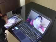 【自粛期間の部屋での楽しみ】今から裏垢女子の顔動画にぶっかけるよ！ 9/16
