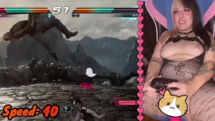 Watch me get pounded while I play tekken