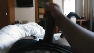 Black cock cumshot! Virginia