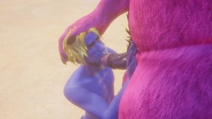 Furry twink deepthroat cock [yiff party]