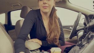 POV Public Parking Lot JOI... Flashing, Edging, Teasing, Swallowing!
