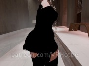 Slut Special Spa Love Massage Room Choker Personal Pool Blowjob Fucking Pink Hair POV Lap Dance 3/16