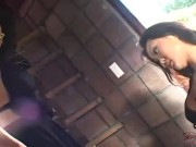 Horny Asian Tera Patrick Tongue Fucks Lucy L Where Anyone Can See! 7/16