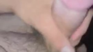 Cumming while masturbating 