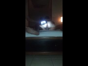 I swallowed the big dick whole on the bed and left my husband just watching. very good motel 13/16